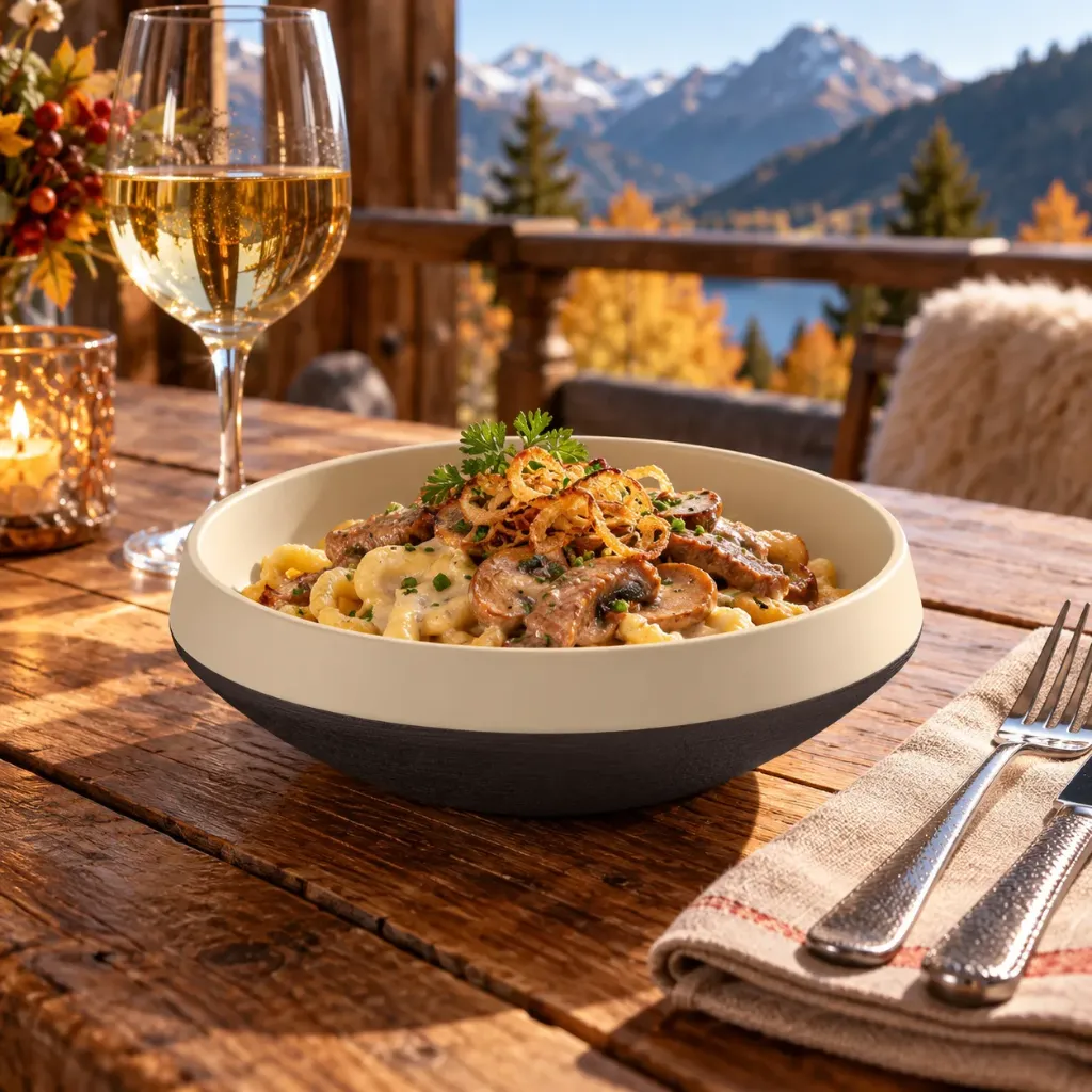 [SK-B725-ESSS] SK-B725 Skandi 7.25" x 2.25" Round Bowl (Espresso Exterior / Sandshell Interior)