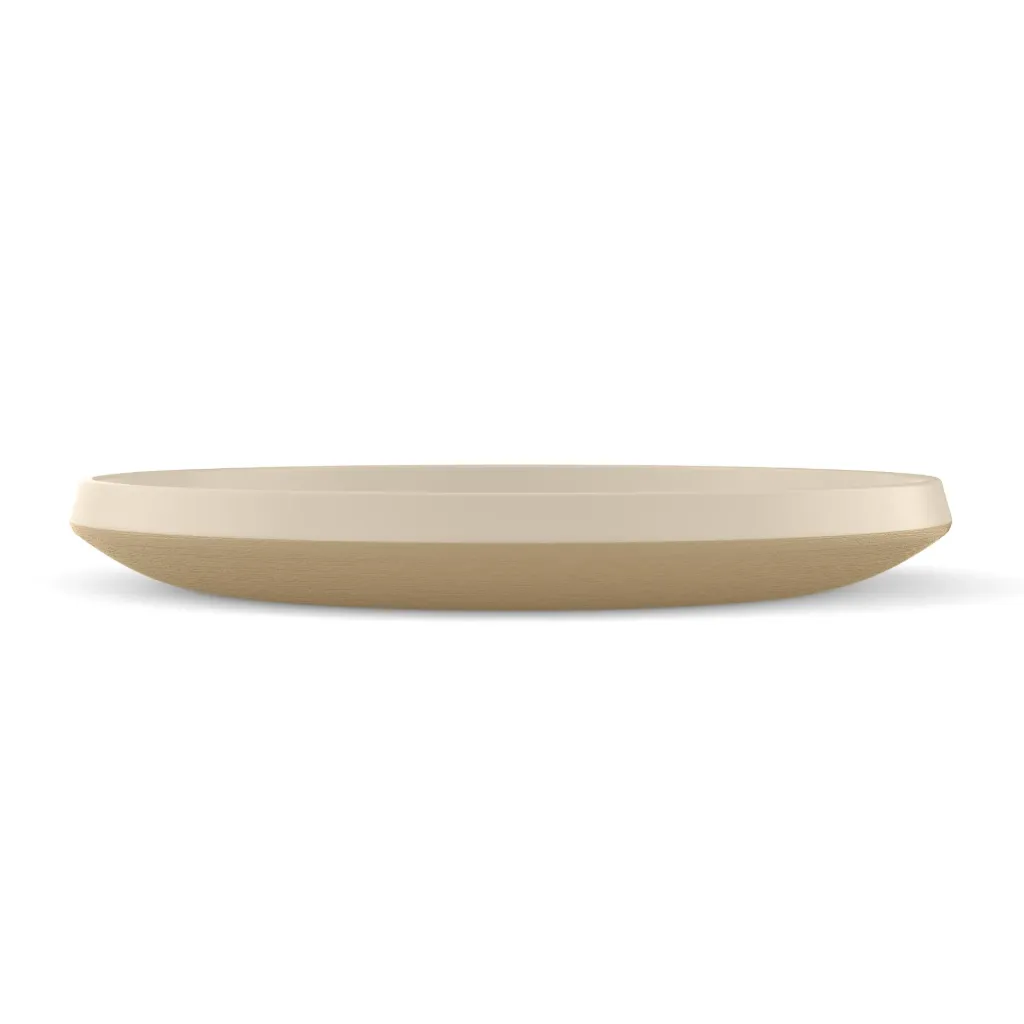 [SK-P10-SFSS] SK-P10 Skandi 10.25" x 1.25" Round Plate (Starfish Exterior / Sandshell Interior)
