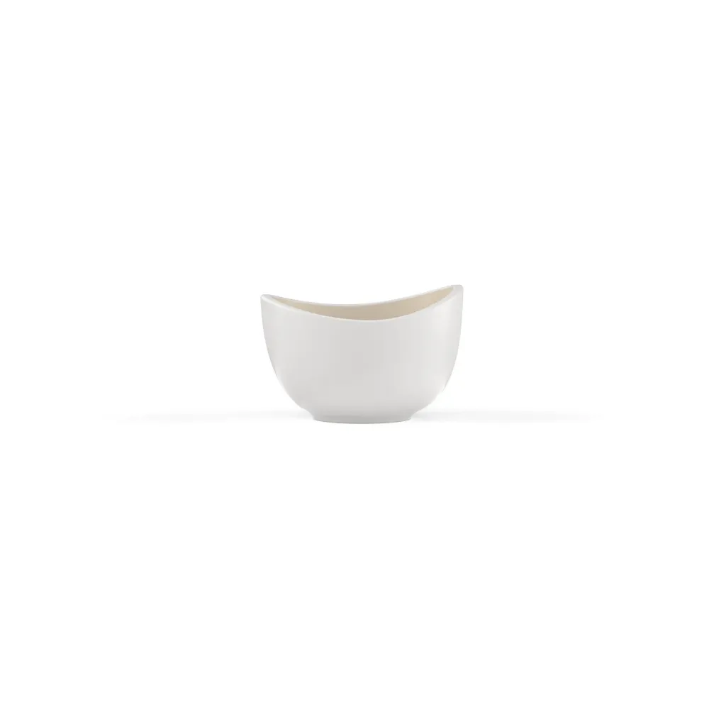 [PS-R32-WHSS] PS-R32 pur&simpl 3" x 2" Round Ramekin 3oz (White Exterior / Sandshell Interior)