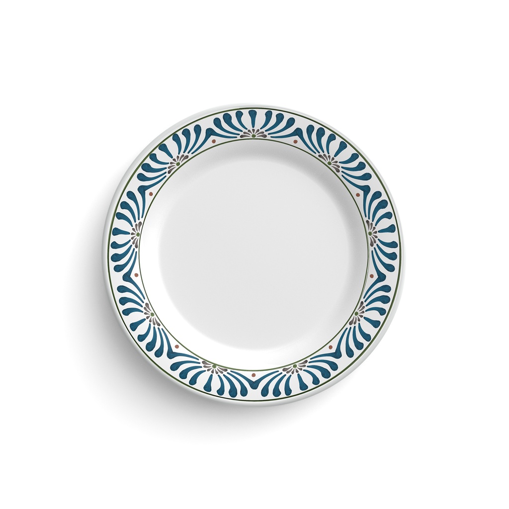 [FR-P725-ON-WH] FR-P725 FRESCA-palma 7.25" x 1" Plato Redondo